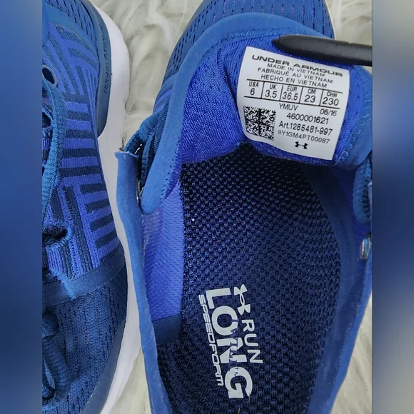 Under Armour women SpeedForm Gemini 3 Running Shoes Ultra Blue - Picture 6 of 14